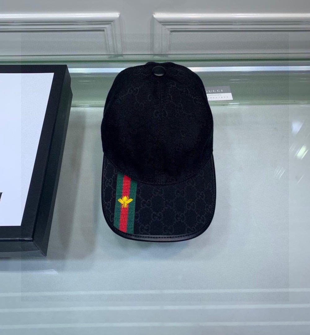Gucci GG Baseball Hat Black GG Hat