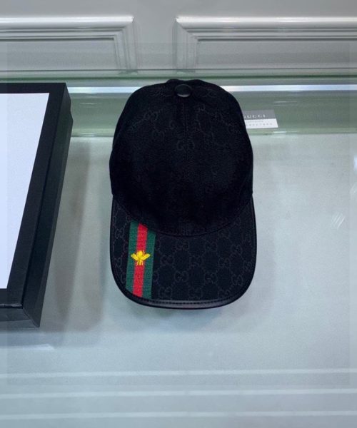Gucci GG Baseball Hat Black GG Hat