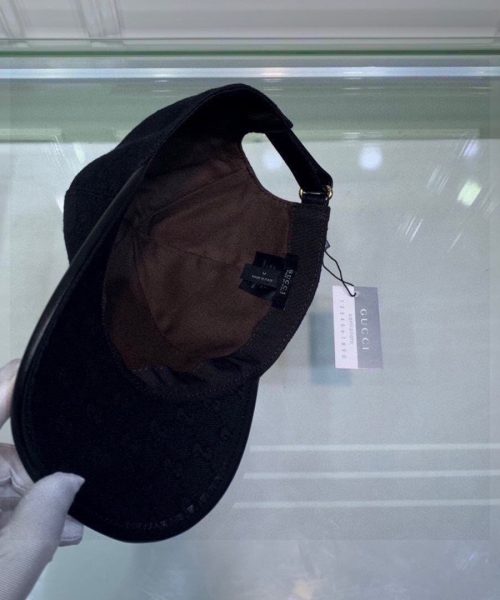 Gucci GG Baseball Hat Black GG Hat