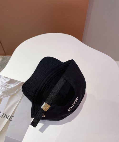 Gucci GG Baseball Hat Black GG Hat
