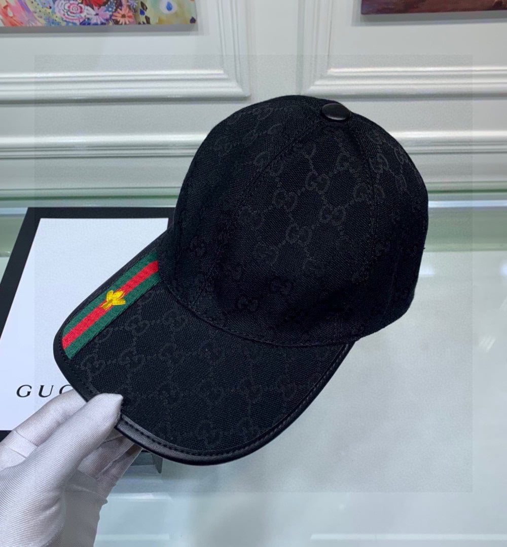 Gucci GG Baseball Hat Black GG Hat