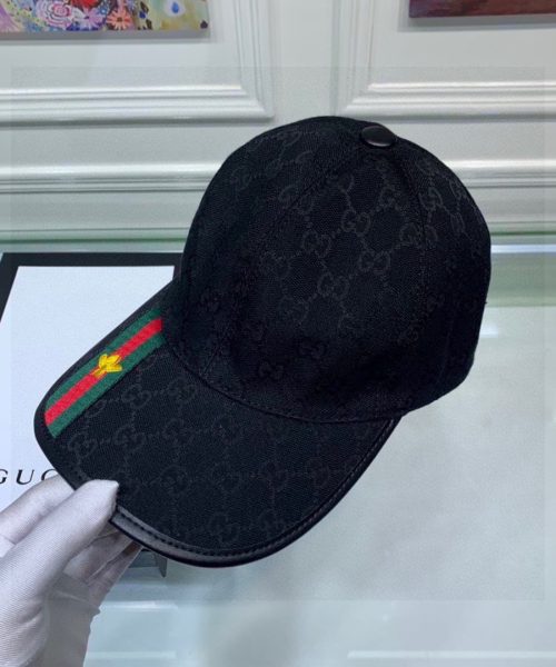 Gucci GG Baseball Hat Black GG Hat