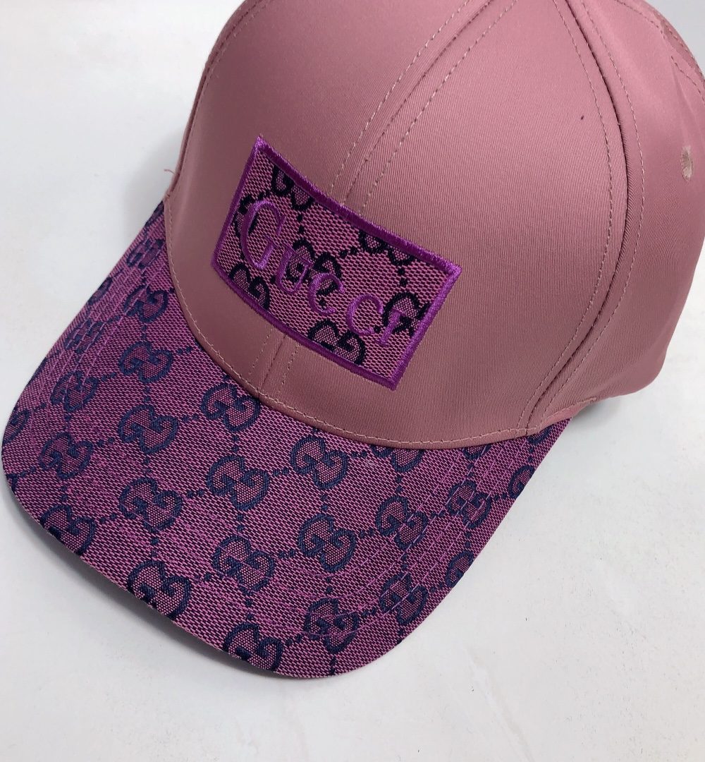 Gucci GG Baseball Hat Pink GG Hat
