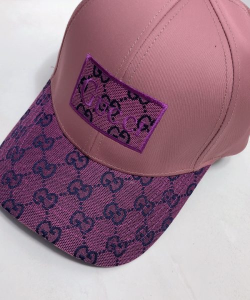 Gucci GG Baseball Hat Pink GG Hat