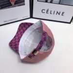 Gucci GG Baseball Hat Pink GG Hat