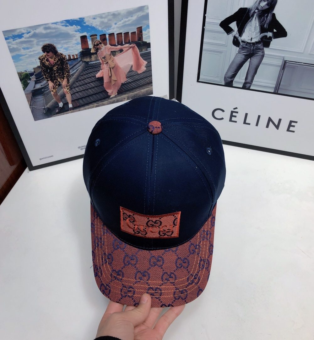 Gucci GG Baseball Hat Purple GG Hat