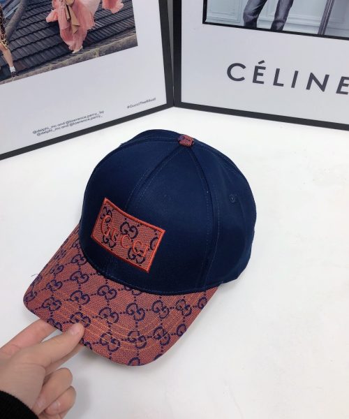 Gucci GG Baseball Hat Purple GG Hat