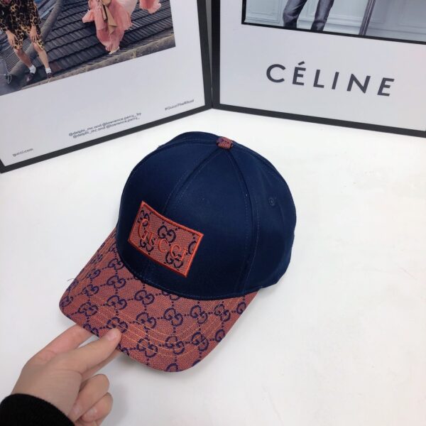 Gucci GG Baseball Hat Purple GG Hat