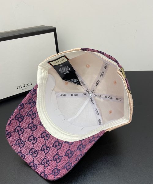 Gucci GG Baseball Hat White GG Hat