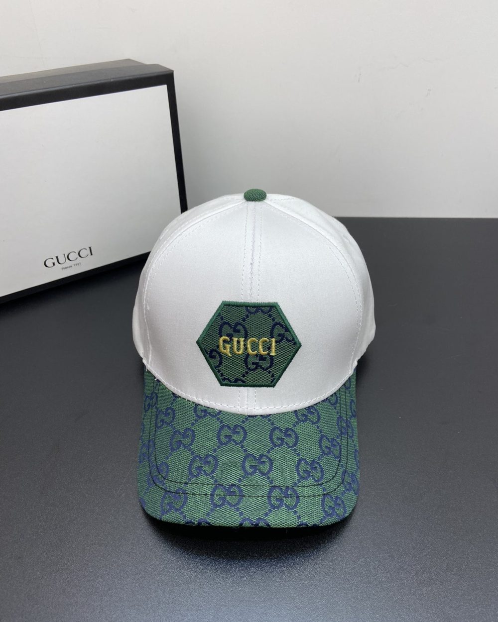 Gucci GG Baseball Hat White GG Hat