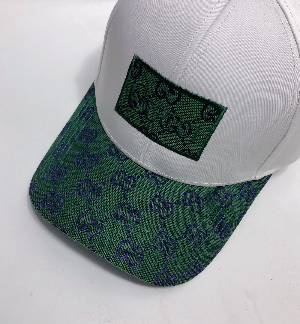 Gucci GG Baseball Hat White GG Hat