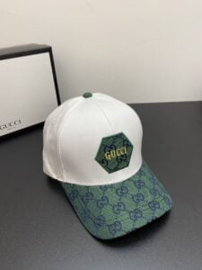 Gucci GG Baseball Hat White GG Hat