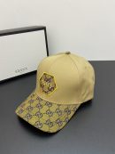 Gucci GG Baseball Hat Yellow GG Hat