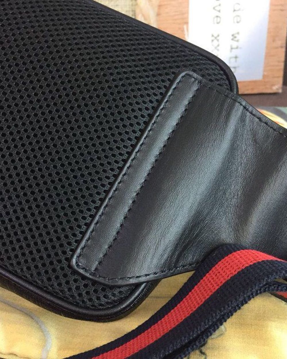 1:1 Replica Gucci GG Black Belt Bag Black/Grey Soft GG Supreme Crafted For Men 9in/24cm GG 474293 K9RRN 1095