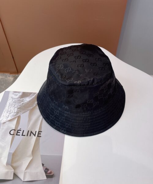 Gucci GG Bucket Hat Black GG Hat