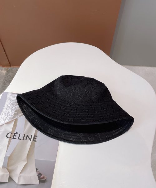 Gucci GG Bucket Hat Black GG Hat