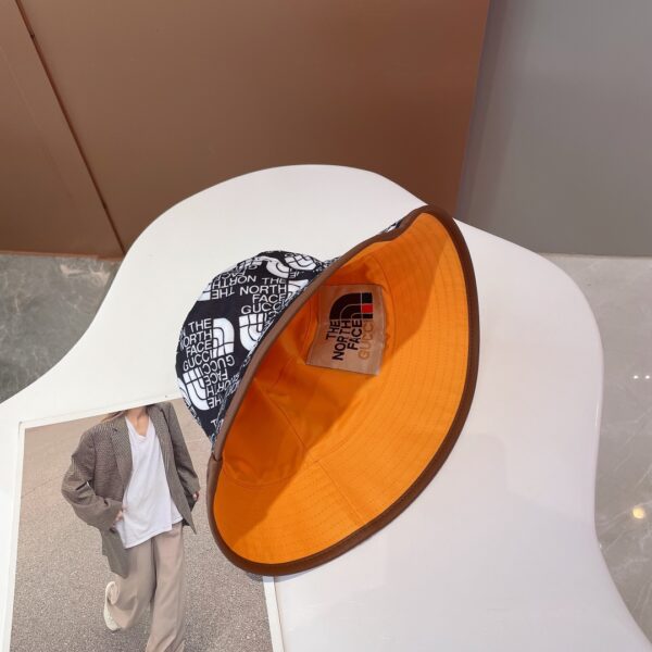 Gucci GG Bucket Hat Black/Yellow GG Hat