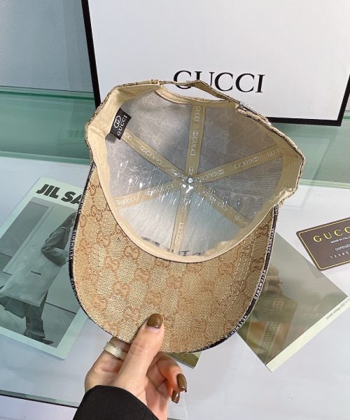 Gucci GG Canvas Baseball Cap Beige