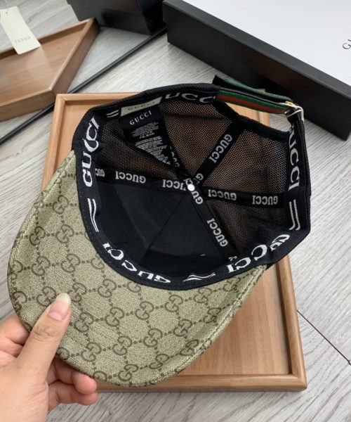 Gucci GG Canvas Baseball Cap Beige