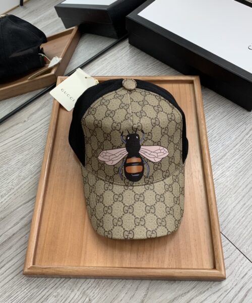 Gucci GG Canvas Baseball Cap Beige