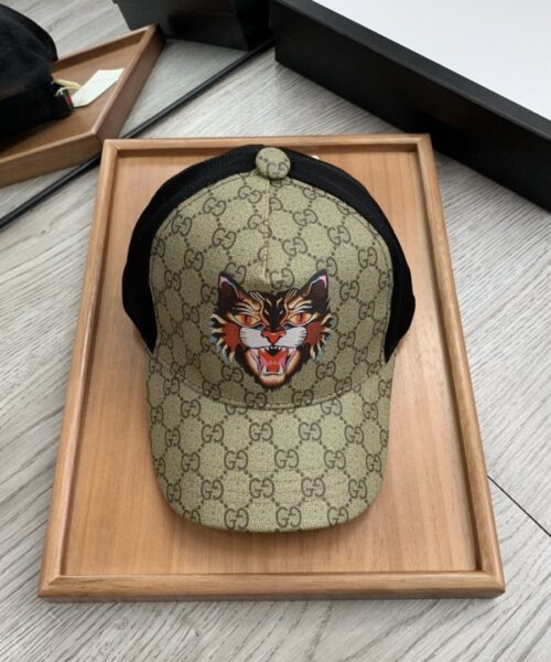 Gucci GG Canvas Baseball Cap Beige