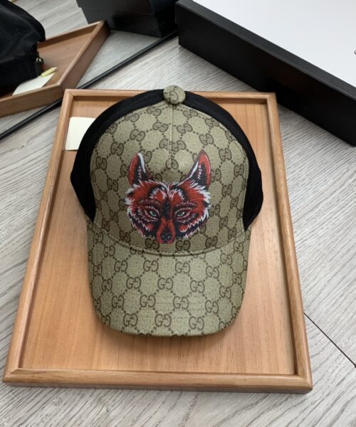 Gucci GG Canvas Baseball Cap Beige