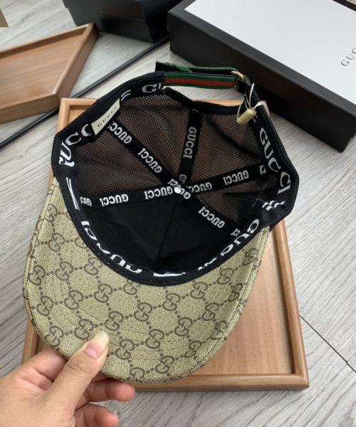 Gucci GG Canvas Baseball Cap Beige