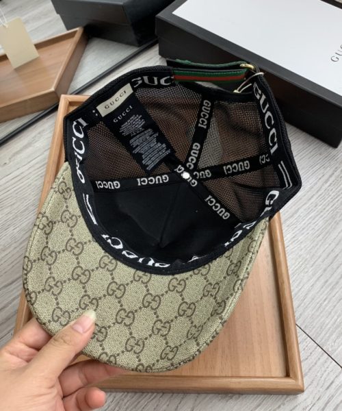 Gucci GG Canvas Baseball Cap Beige