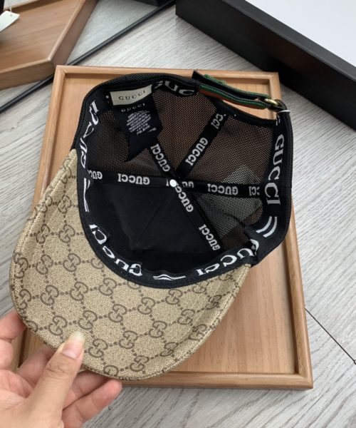 Gucci GG Canvas Baseball Cap Beige