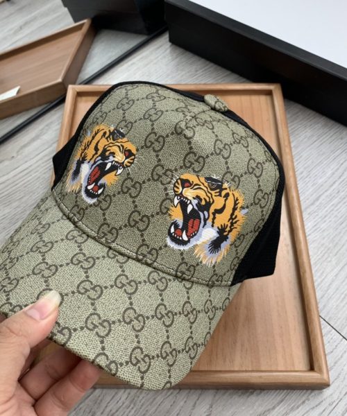 Gucci GG Canvas Baseball Cap Beige