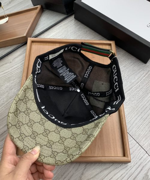 Gucci GG Canvas Baseball Cap Beige