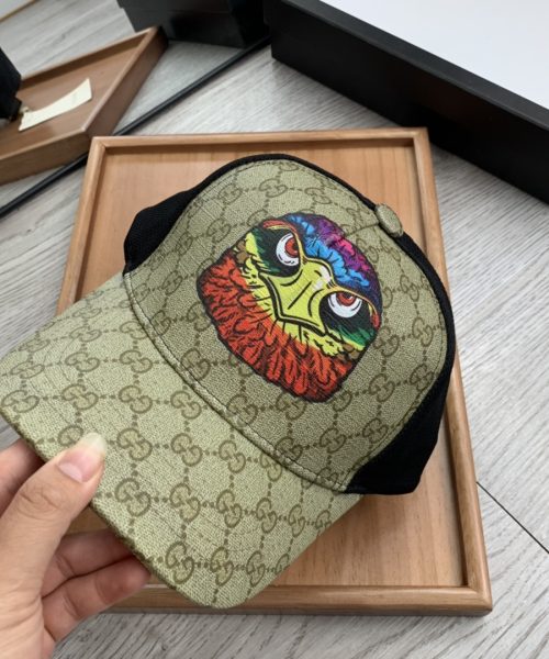 Gucci GG Canvas Baseball Cap Beige