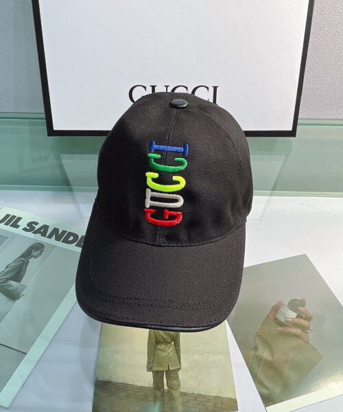 Gucci GG Canvas Baseball Cap Black