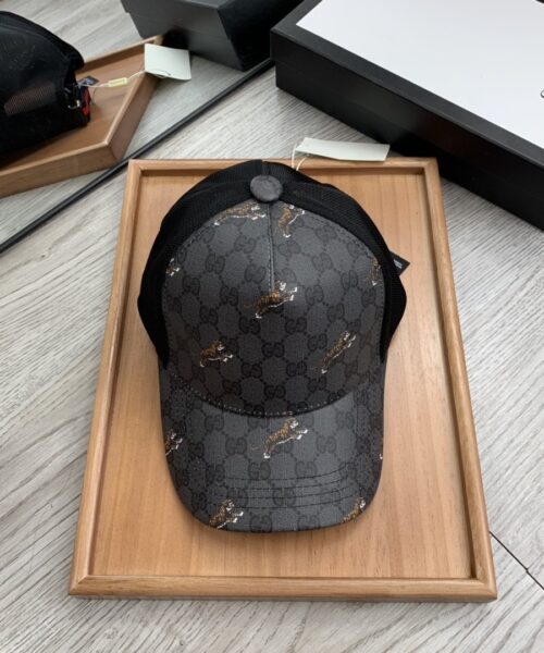 Gucci GG Canvas Baseball Cap Black