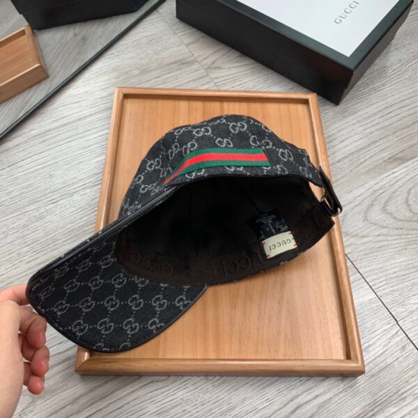 Gucci GG Canvas Baseball Cap Black