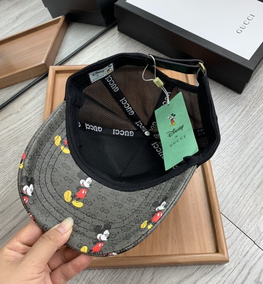 Gucci GG Canvas Baseball Cap Black