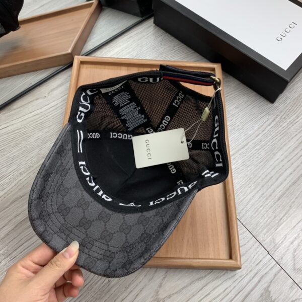 Gucci GG Canvas Baseball Cap Black