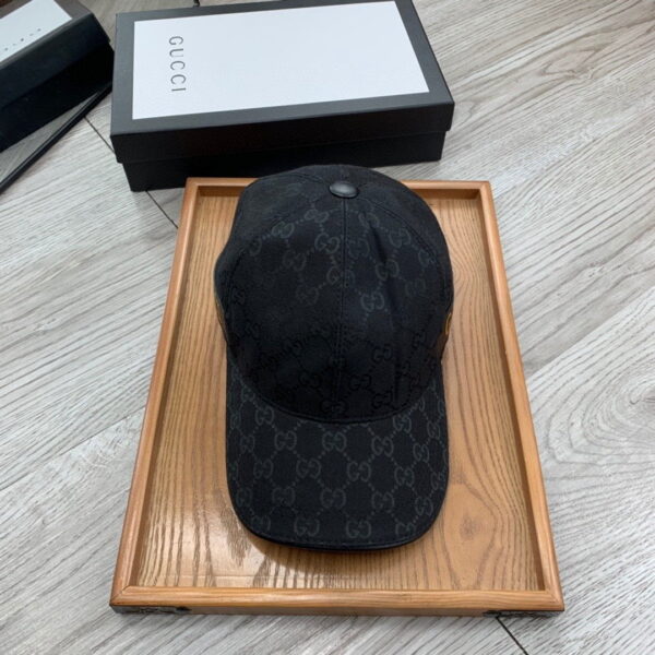Gucci GG Canvas Baseball Cap Black