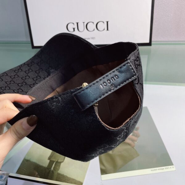 Gucci GG Canvas Baseball Cap Black