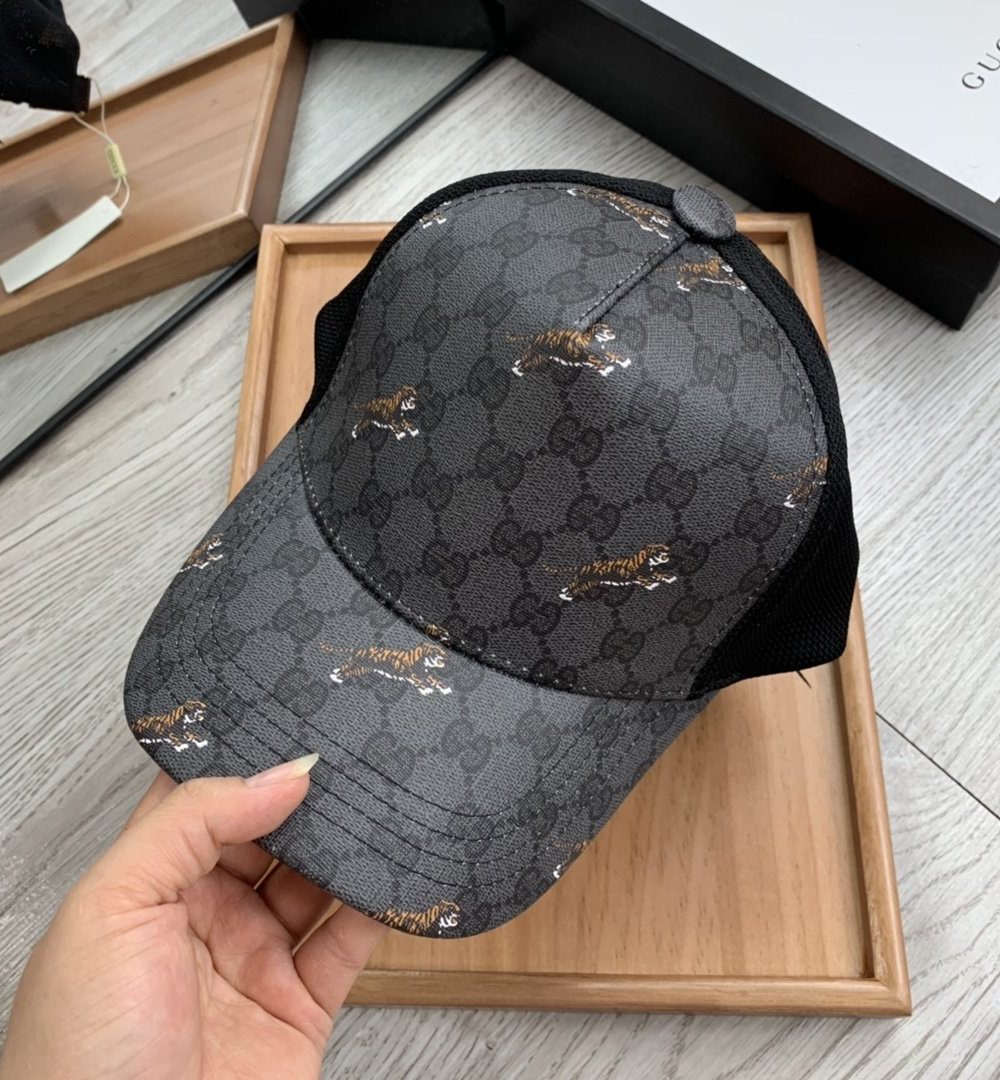 Gucci GG Canvas Baseball Cap Black