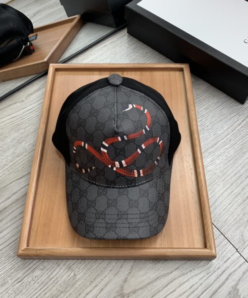 Gucci GG Canvas Baseball Cap Black