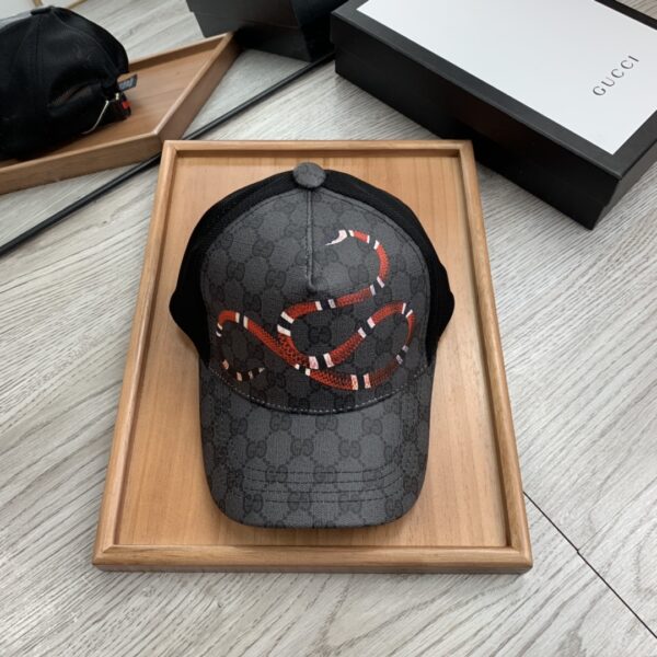 Gucci GG Canvas Baseball Cap Black