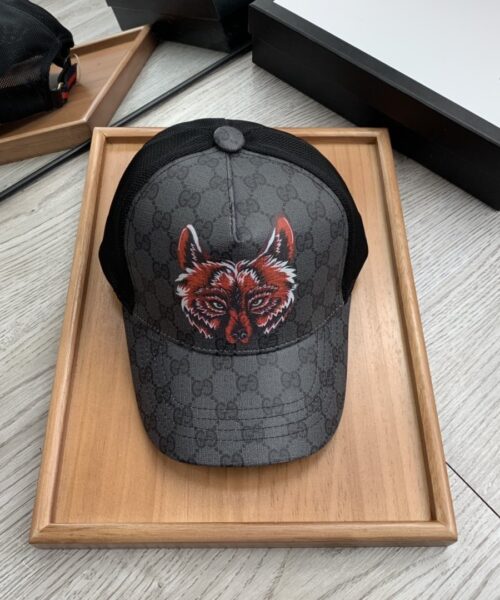 Gucci GG Canvas Baseball Cap Black