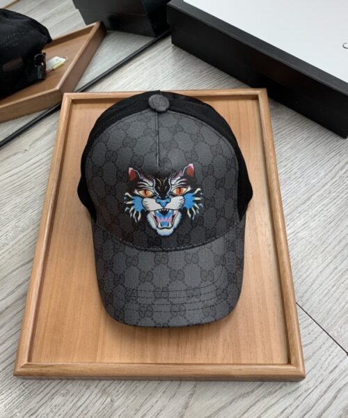 Gucci GG Canvas Baseball Cap Black