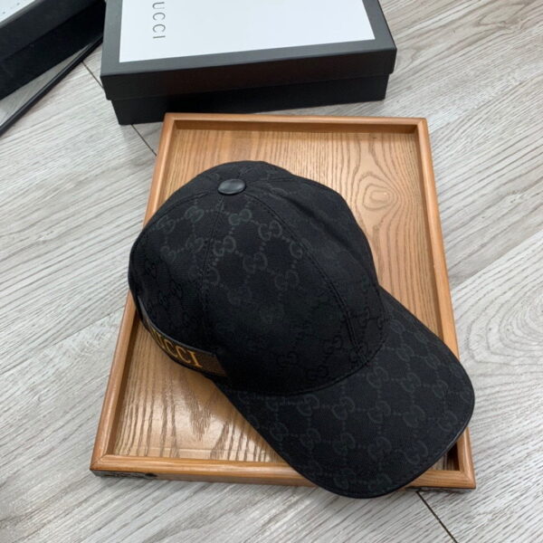 Gucci GG Canvas Baseball Cap Black