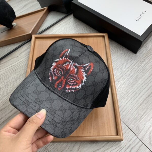 Gucci GG Canvas Baseball Cap Black