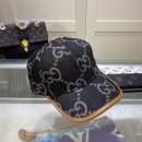 Gucci GG Canvas Baseball Cap Black