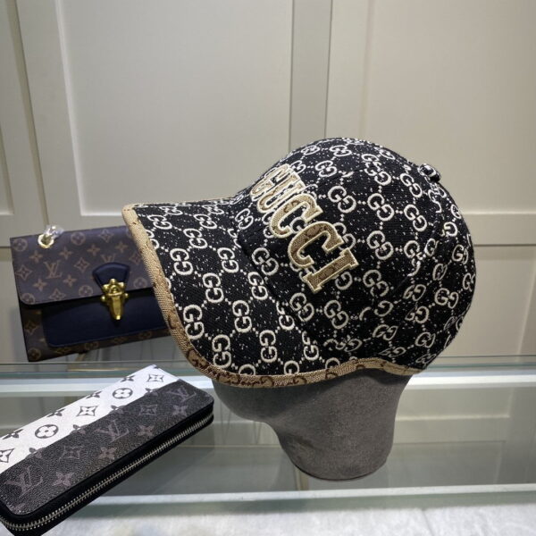 Gucci GG Canvas Baseball Cap Black