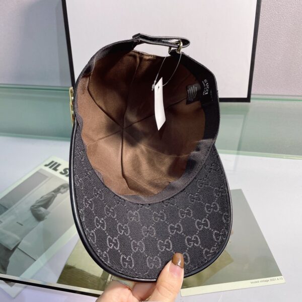 Gucci GG Canvas Baseball Cap Black
