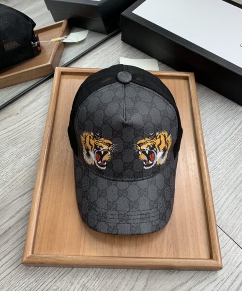 Gucci GG Canvas Baseball Cap Black